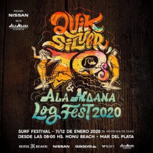 La nueva década comienza con el Quiksilver Argentina 70’S & Ala Moana Surfshop Log Fest